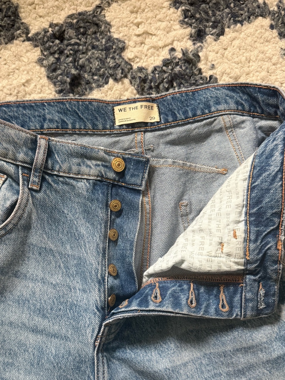 We The Free Good Luck Barrel Jeans - Picture 4 of 5